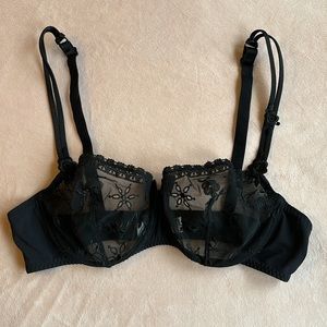 Simone Perele Unlined Lace Bra Size 38C